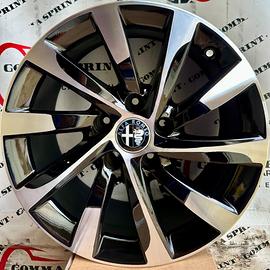 4 CERCHI IN LEGA RAGGIO 16 ALFA ROMEO GIULIETTA