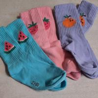 Lotto 3 paia di calze da bambina tg. 27-30