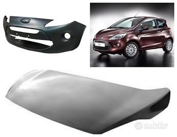 Ford Ka cofano fanale paraurti ossatura airbag 08-