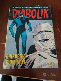 Diabolik - Anno XIX - N. 12 "Chirurgia Criminale" 
