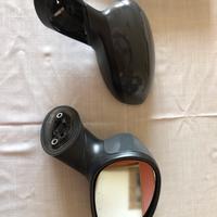 Specchietti originali 500 Fiat con calotte grigio