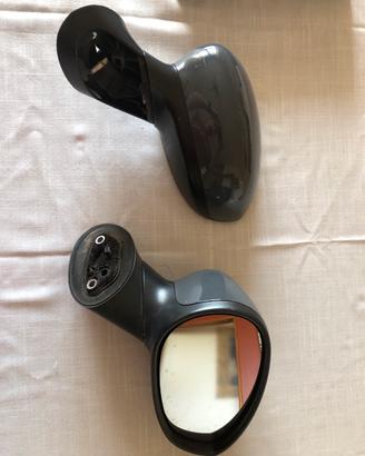 Specchietti originali 500 Fiat con calotte grigio