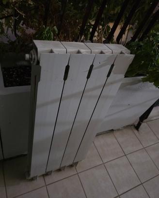 Termosifone in alluminio bianco 4 elementi