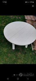 tavolino da giardino in plastica dura