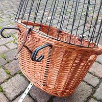 cestino porta cuccioli per bicicletta 