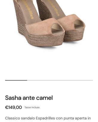 Scarpe Espadrilles nuove numero 36 
