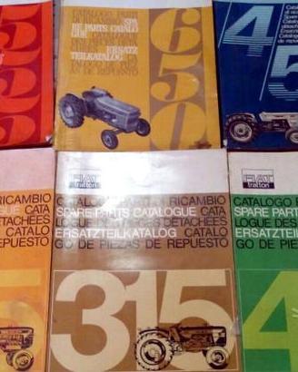 Cataloghi Ricambi Trattore Cingolato Pala Fiat