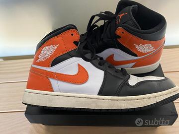 Nike air Jordan 1 Mid black n42.5 con scatola