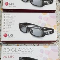 LG AG-S250 occhiali 3D stereoscopici