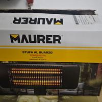 stufa al quarzo Maurer