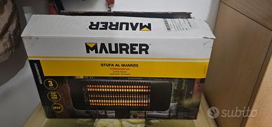 stufa al quarzo Maurer