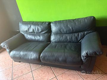 Divano pelle 3 posti