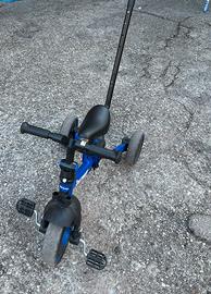 Triciclo multiuso bambini 1-3 anni
