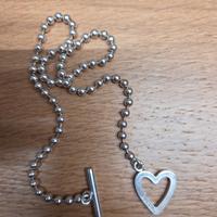 Collana argento Gucci cuore