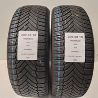 2 GOMME 205 55 19 MICHELIN A1907