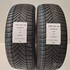 2 GOMME 205 55 19 MICHELIN A1907