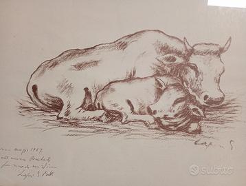 Disegno Originale di Gio Batta Lepori – "Maternità