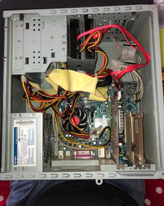 Computer fisso Pc unità centrale e scheda madre