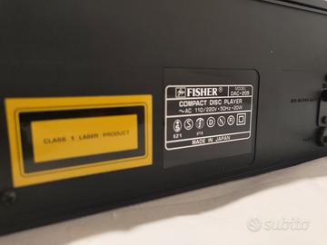 Lettore cd FISHER DAC 205