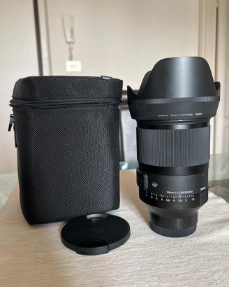 Sigma 35mm f1.2 DG DN ART per Sony E full frame