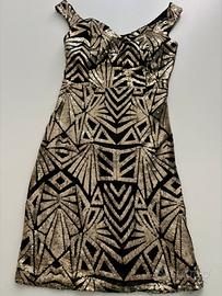 Splendido abito elegante estivo donna scintillante