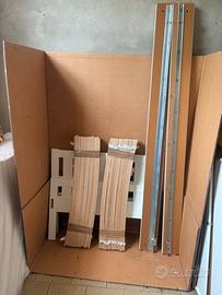 Lettino 70 *160 ikea kritter completo di  materaso