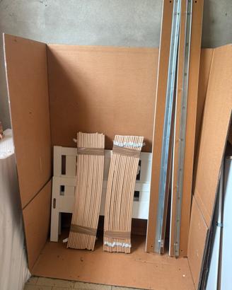 Lettino 70 *160 ikea kritter completo di  materaso