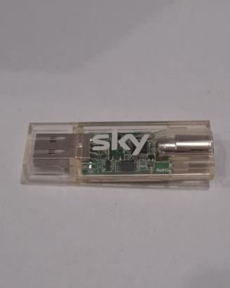Chiavetta USB Sintonizzatore TV Digitale Terr x PC