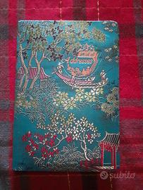 tris agende telefoniche in seta cinese