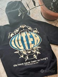 Felpa nera Iuter Hungry Hoodie - Taglia M
