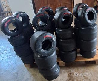 gomme go kart vega rosse SL4