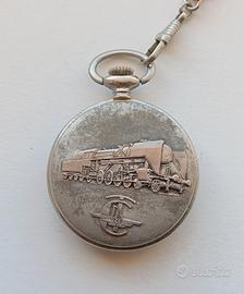 PERSEO Orologio da Tasca FS Ferrovie - Anni '70