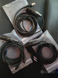 Cavi audio per cuffie XLR