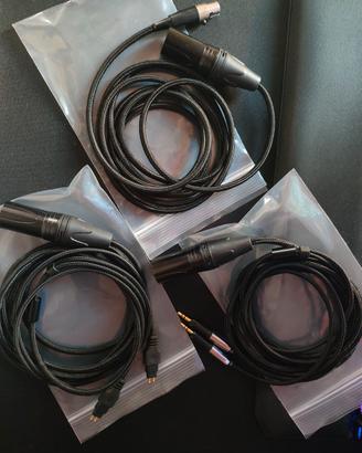 Cavi audio per cuffie XLR
