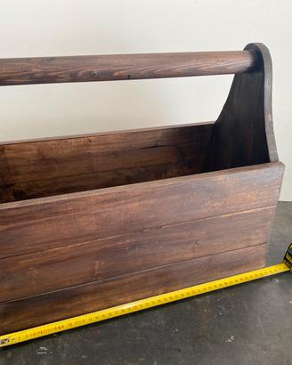 Cassetta in legno vintage