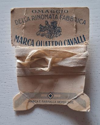 Antica Fettuccia Merceria "Marca Quattro Cavalli"