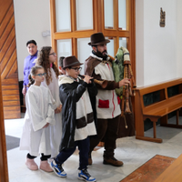 Zampognaro zampogna eventi natalizi