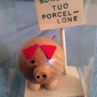 Gadget umoristico anni 90 SONO IL TUO PORCELLONE