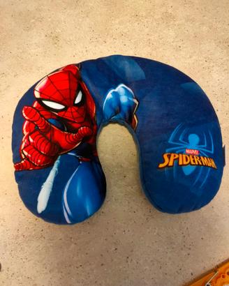 Cuscino da Viaggio per Bambino Spiderman Marvel