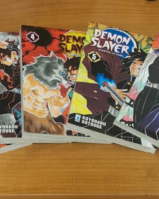 Manga Demon Slayer Set 5 Volumi 