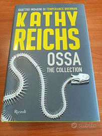 Libro giallo di Kathy Reichs titolo Ossa 