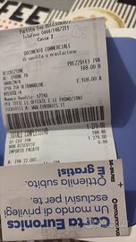 Iphone 16 256 gb con apple care attivo