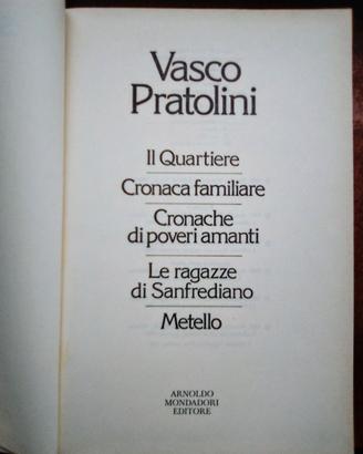 VASCO PRATOLINI Mondadori Editore Superomnibus