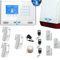 Impianto d'allarme wireless con doppio collegament
