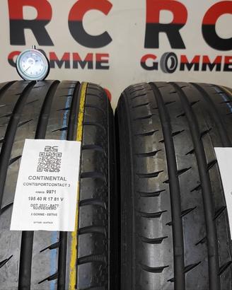 2 GOMME 195/40 R17 81V CONTINENTAL ESTIVE