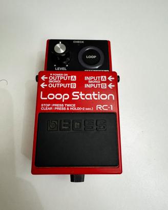 Boss rc1 loop station