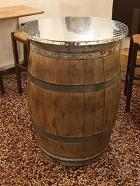 tavolo Fatto con botte