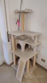 Albero tiragraffi per gatti 150cm Parioli