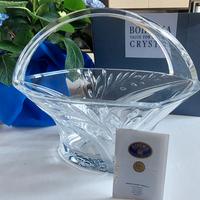 Centrotavola  in cristallo di Boeme 