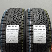 2 GOMME 225 40 18 CONTINENTAL INV RIF3765